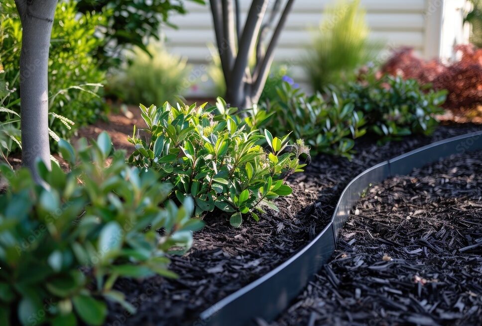 This image showcases our professional mulch service in Milford, PA. Our team expertly lays down fresh mulch, enhancing the aesthetic appeal and health of your landscape. Count on us for top-quality mulch installation tailored to your property's needs, ensuring a vibrant and well-maintained outdoor space.